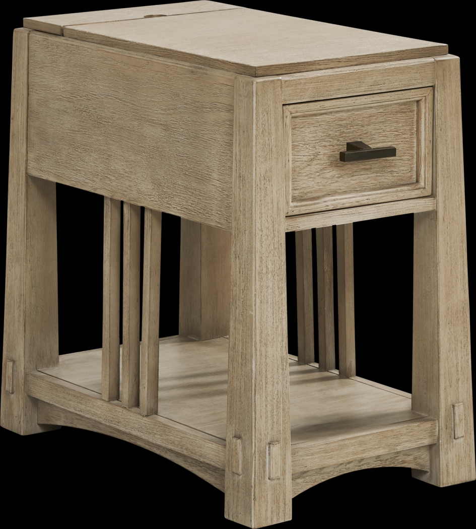 Reyna Point Tan 7 Pc Living Room with Sleeper Sofa - Thumbnail - Image 12