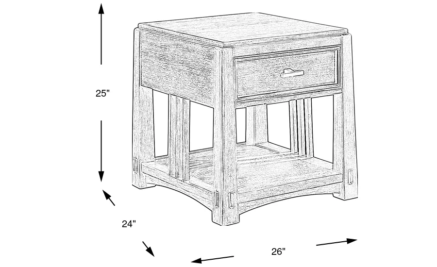 Dimension Image. Please refer to the Dimension Tab on this page for dimension details.