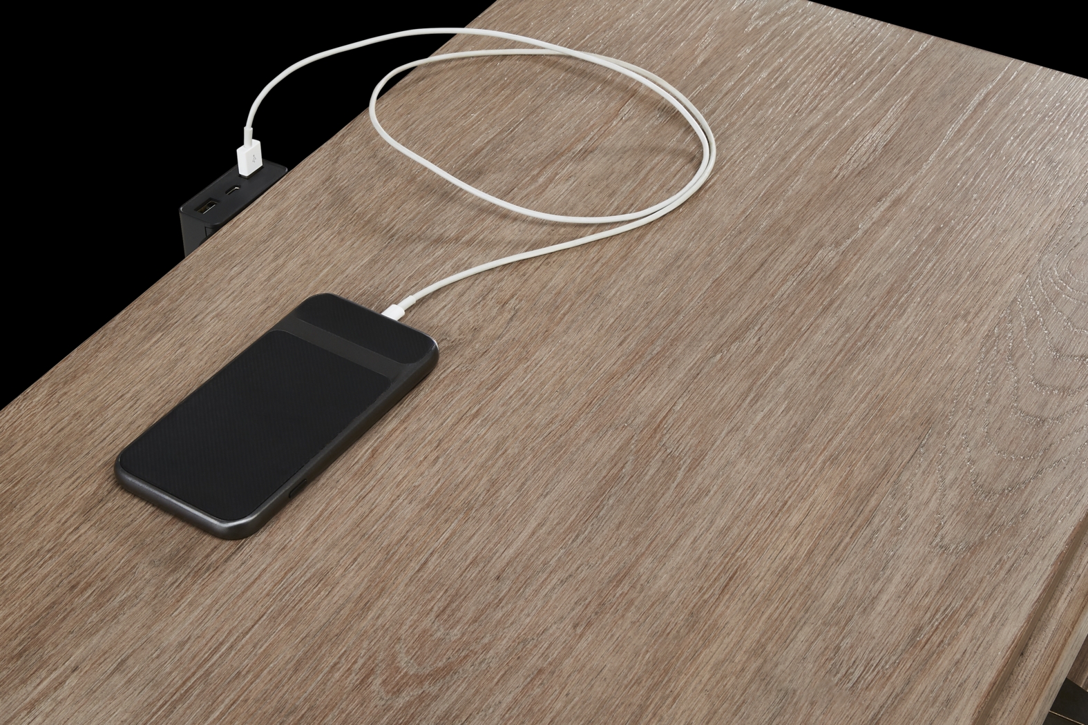 Keaton Taupe 7 Pc Queen Panel Bedroom - Thumbnail - Image 11