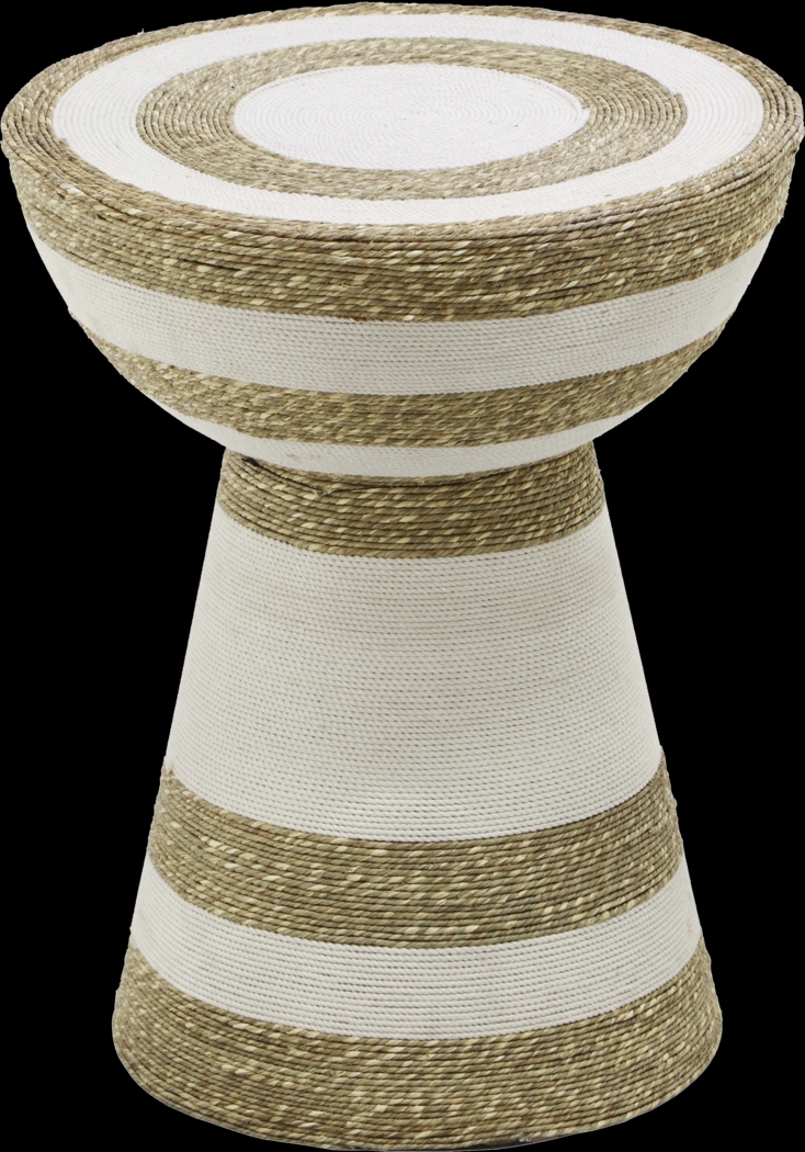 Keaveny White Accent Table - Thumbnail - Image 1
