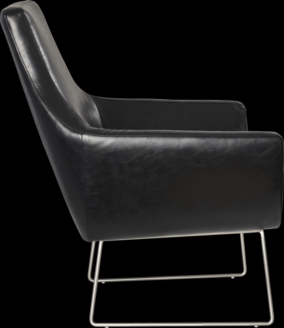 Keckler Black Accent Chair - Thumbnail - Image 14