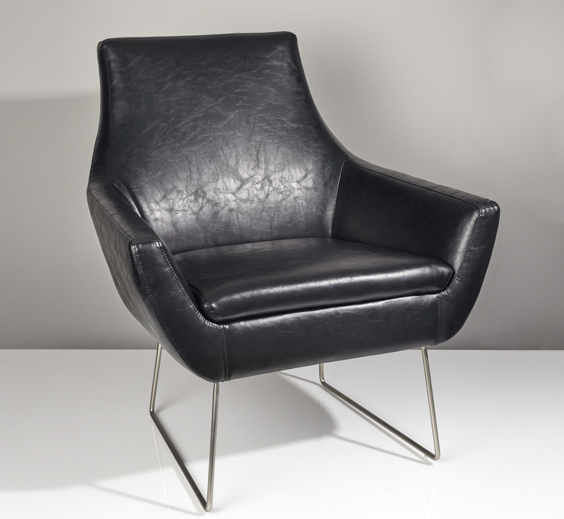 Keckler Black Accent Chair - Thumbnail - Image 6