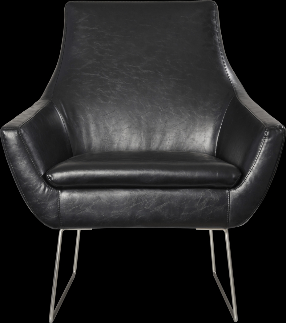 Keckler Black Accent Chair - Thumbnail - Image 11