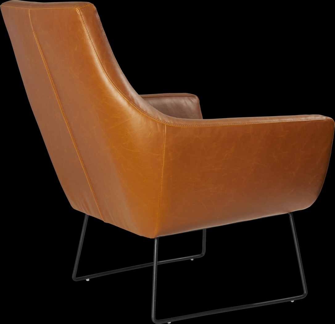 Keckler Brown Accent Chair - Thumbnail - Image 2