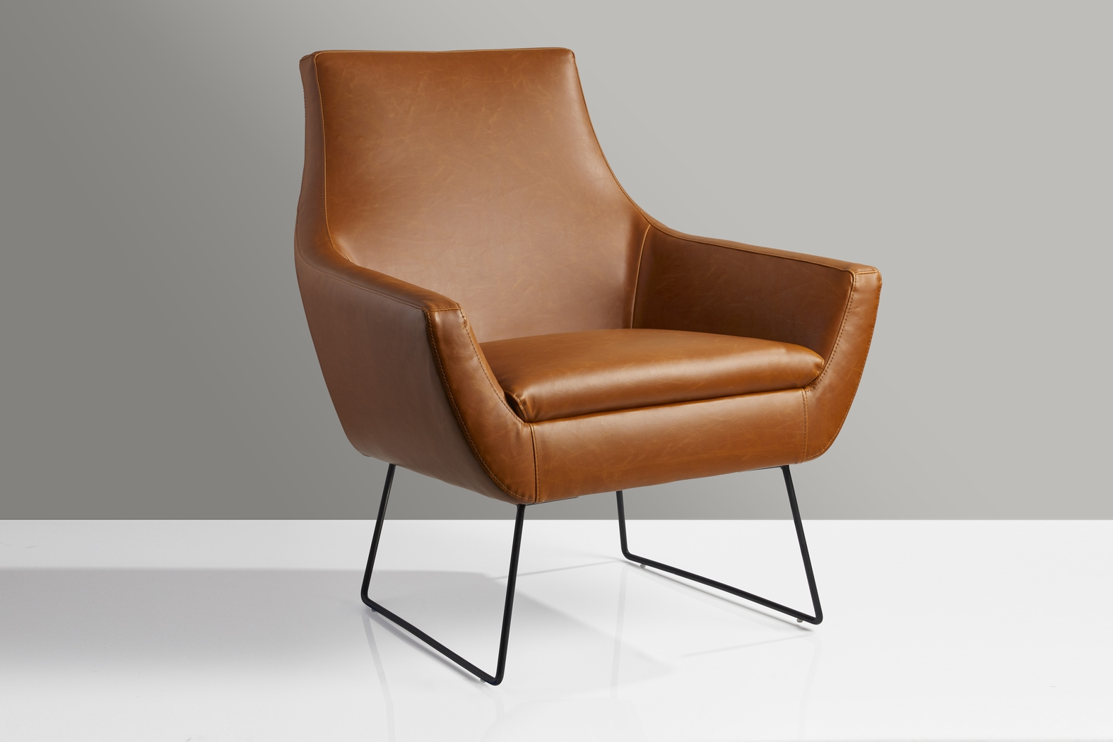 Keckler Brown Accent Chair - Thumbnail - Image 8