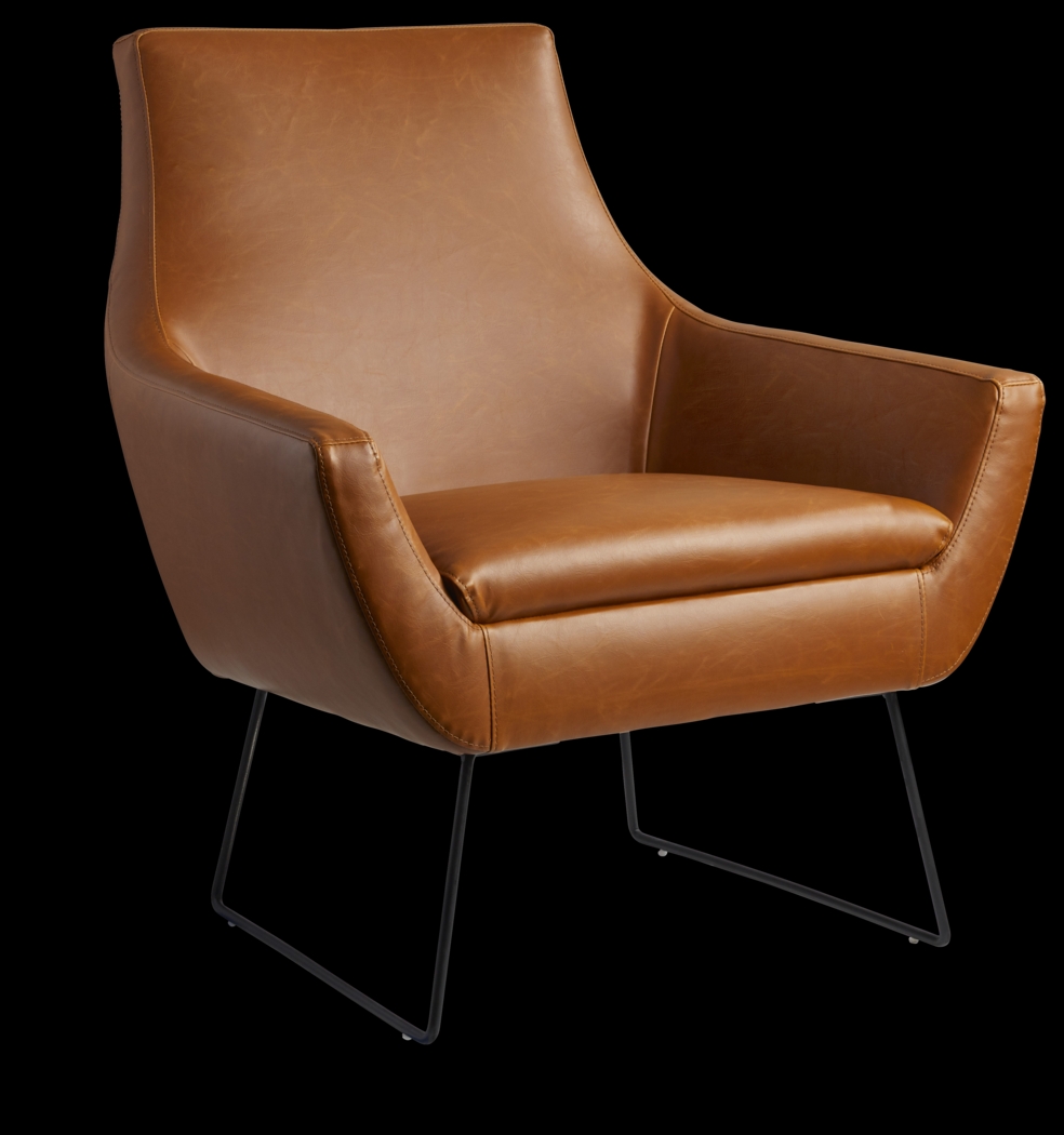 Keckler Brown Accent Chair - Thumbnail - Image 1