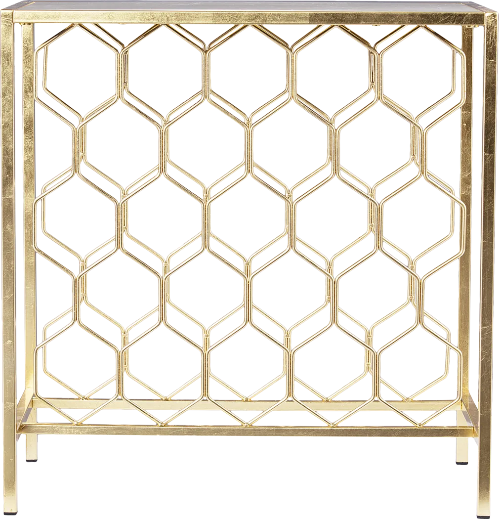 Kedbale Gold Wine Rack - Image 7