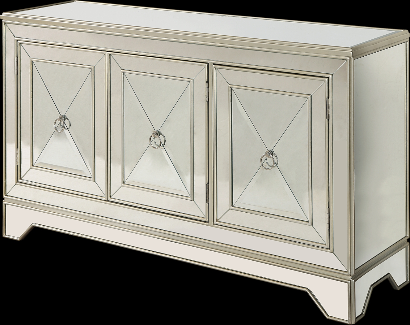 Kedgewick Gold Accent Cabinet - Thumbnail - Image 1