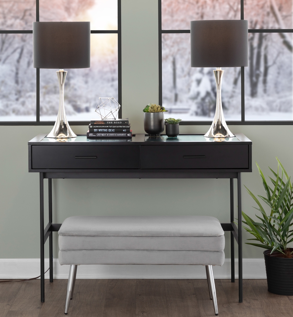 Keely Alley Black Table Lamps, Set of 2 - Thumbnail - Image 3