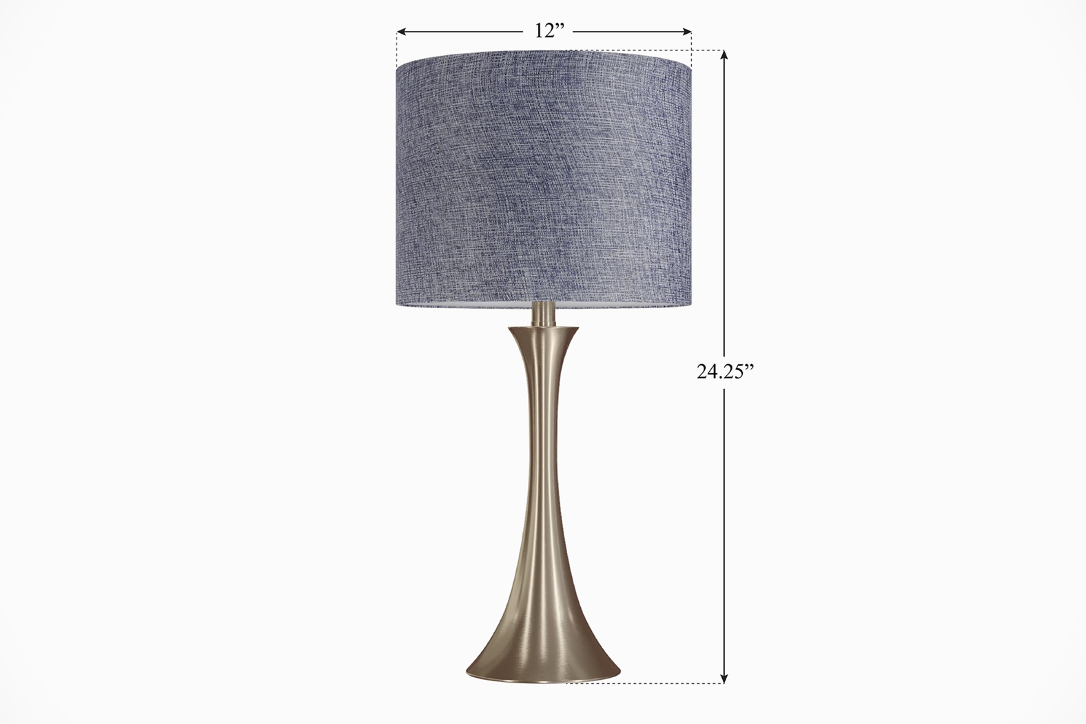 Keely Alley Nickel Table Lamps, Set of 2 - Thumbnail - Image 8