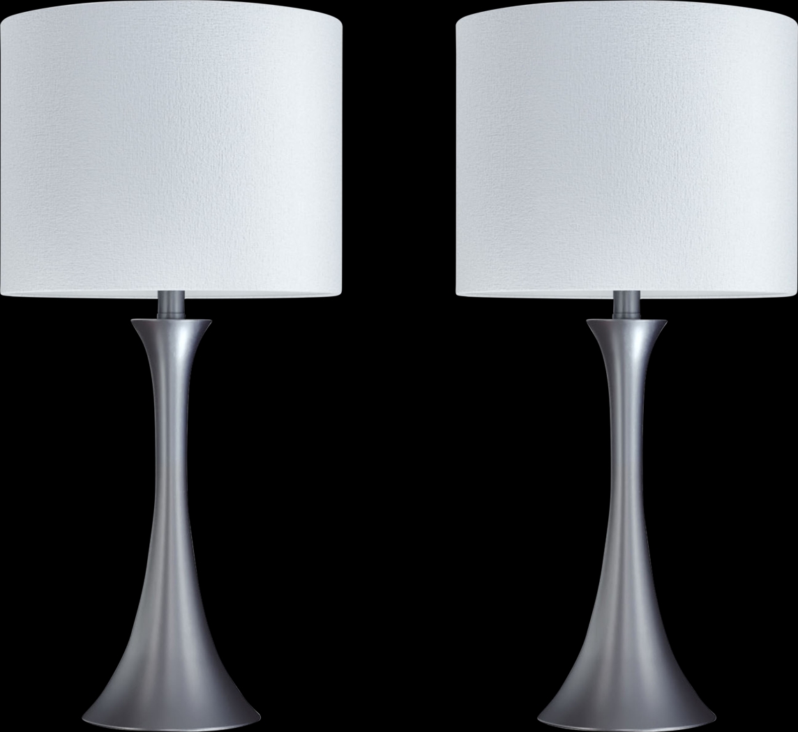 Keely Alley Slate Table Lamps, Set of 2 - Thumbnail - Image 1