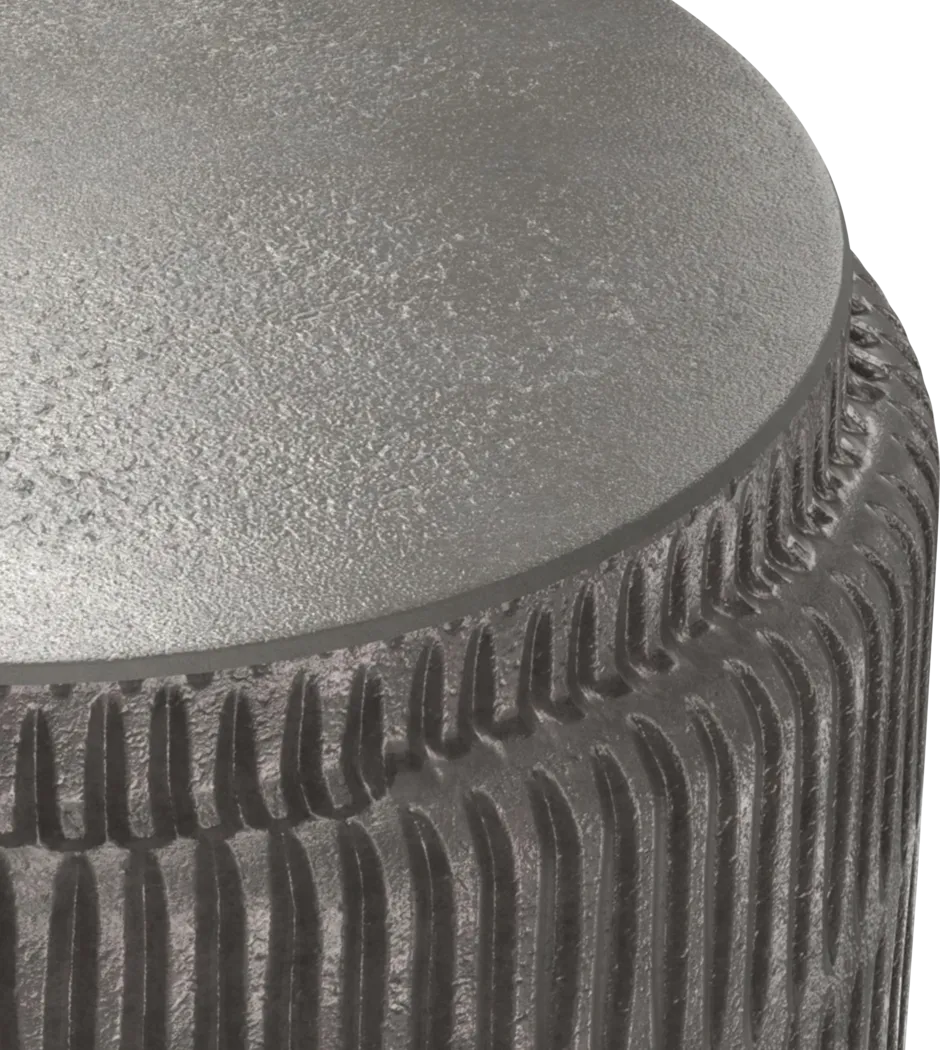 Keemia Gray Side Table - Thumbnail - Image 8