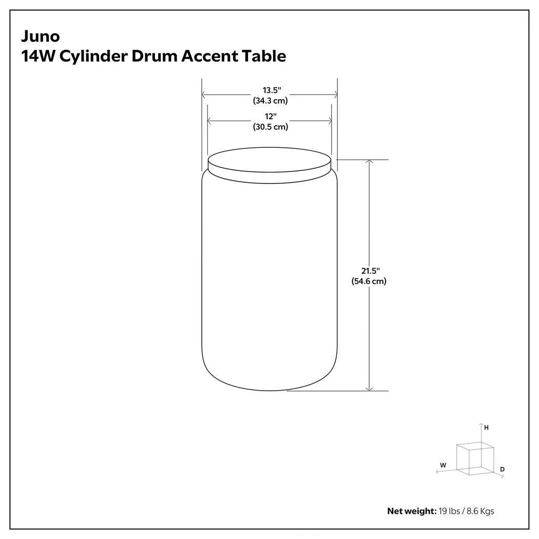 Keemia Gray Side Table - Thumbnail - Image 9