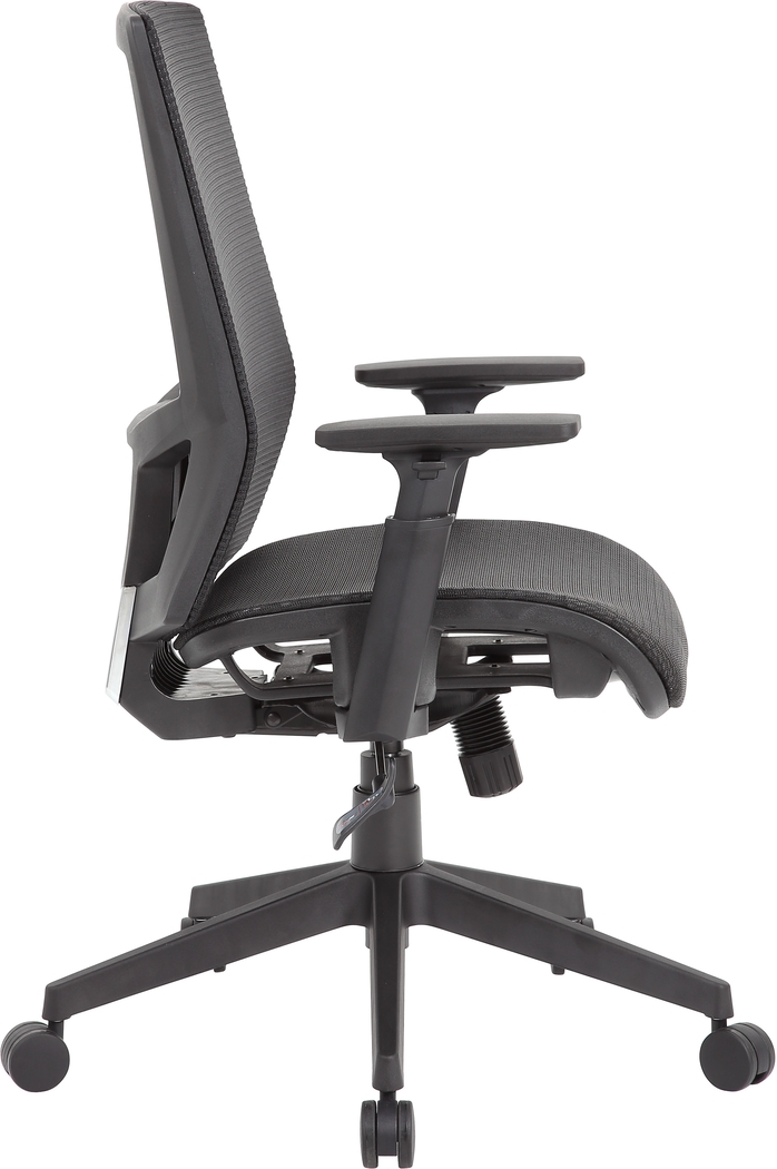 Keena Black Office Chair - Thumbnail - Image 4