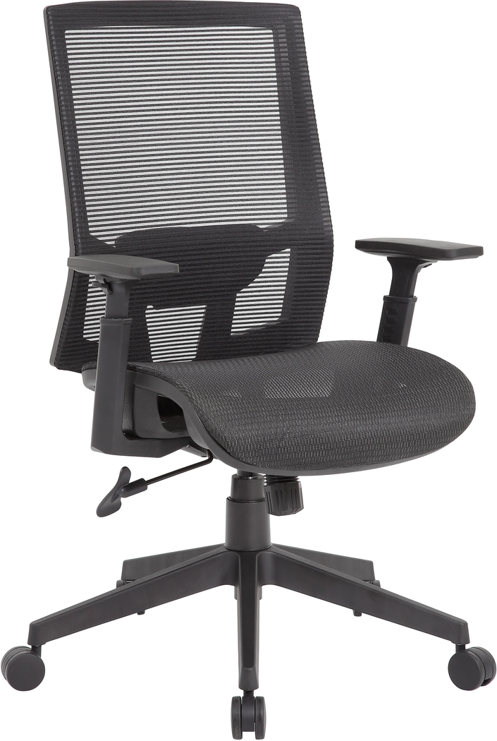 Keena Black Office Chair - Thumbnail - Image 6