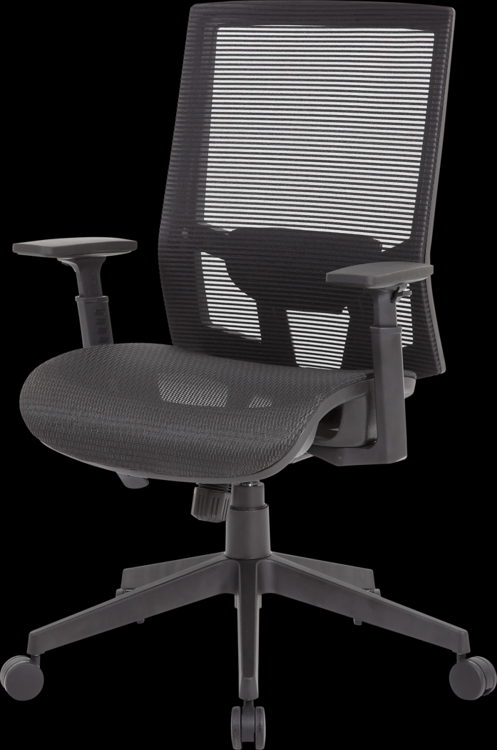 Keena Black Office Chair - Thumbnail - Image 1