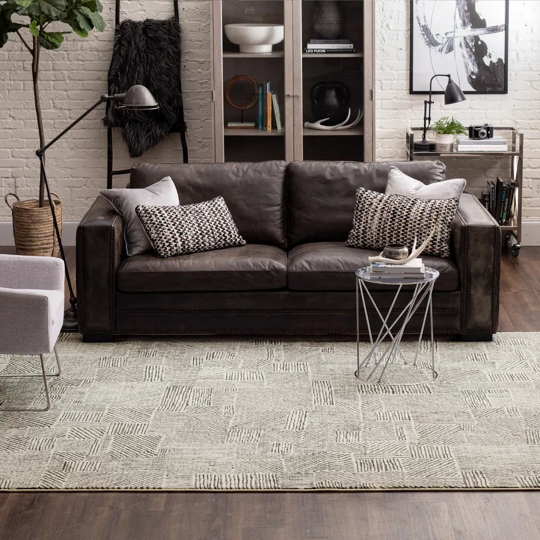 Keenbrook Silver 8' x 11' Rug - Thumbnail - Image 2