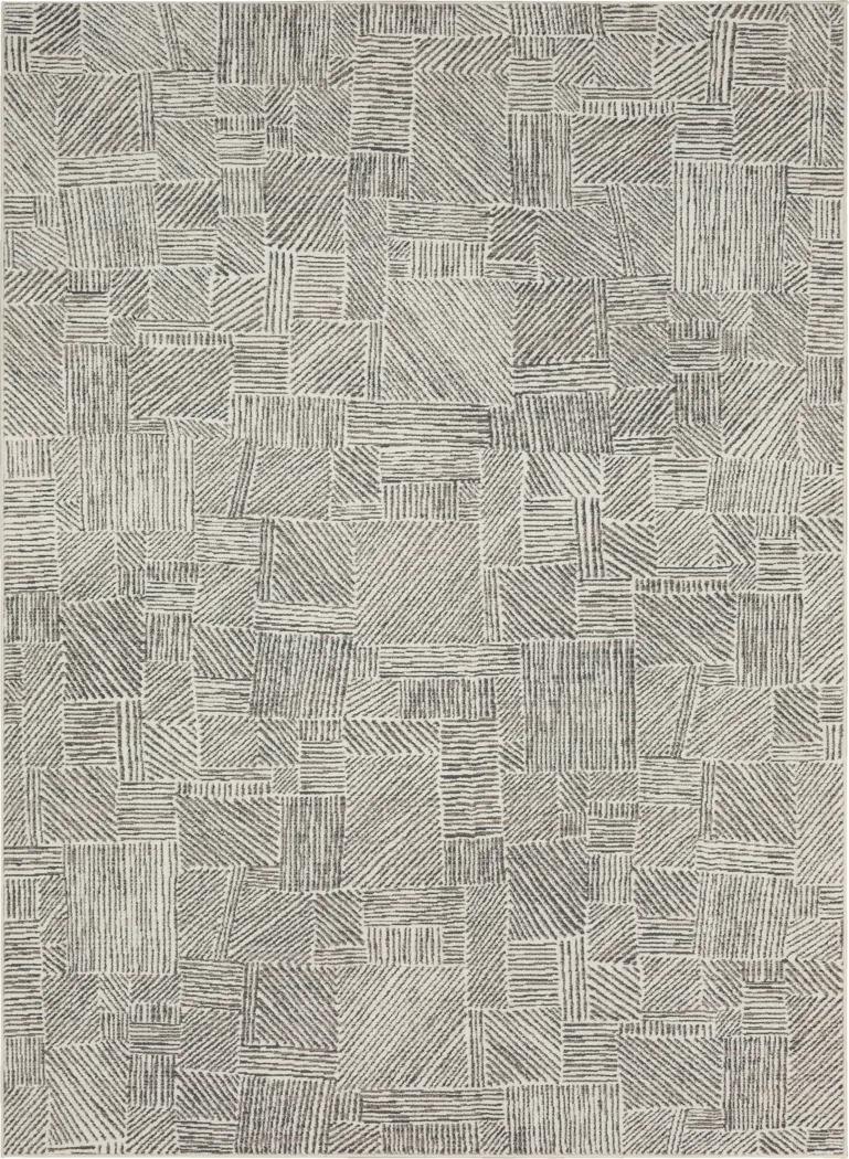 Keenbrook Silver 8' x 11' Rug - Thumbnail - Image 1