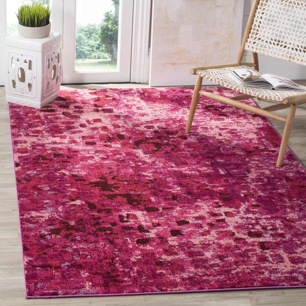 Keeva Fuschia 8' x 11' Rug - Thumbnail - Image 3