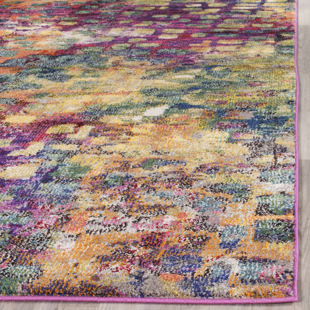 Keeva Pink 5'1 x 7'7 Rug - Thumbnail - Image 2