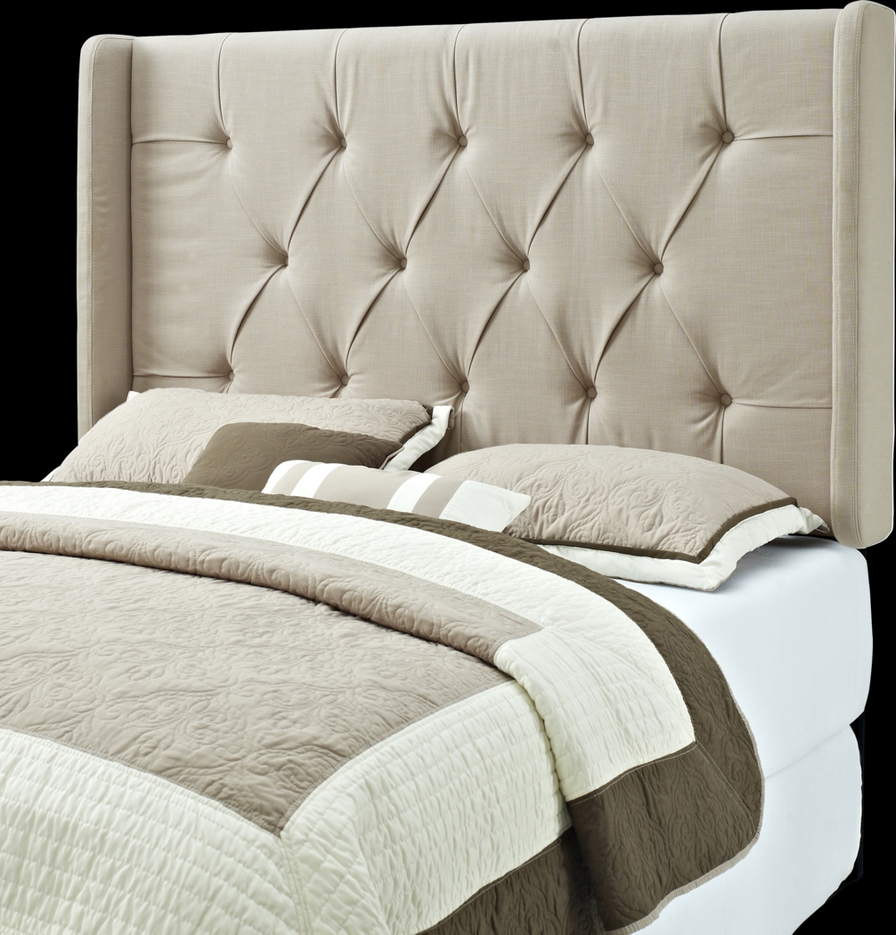Kegan Linen Full/Queen Upholstered Headboard - Thumbnail - Image 4