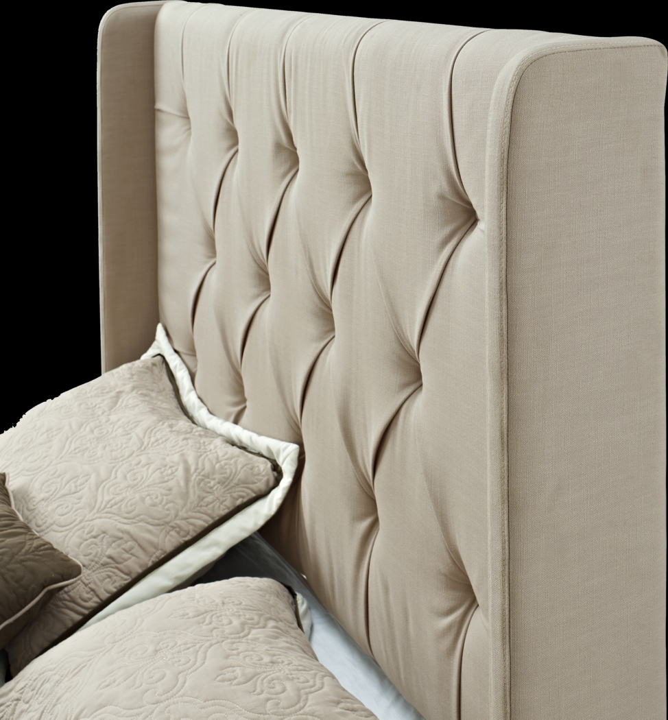 Kegan Linen Full/Queen Upholstered Headboard - Thumbnail - Image 5