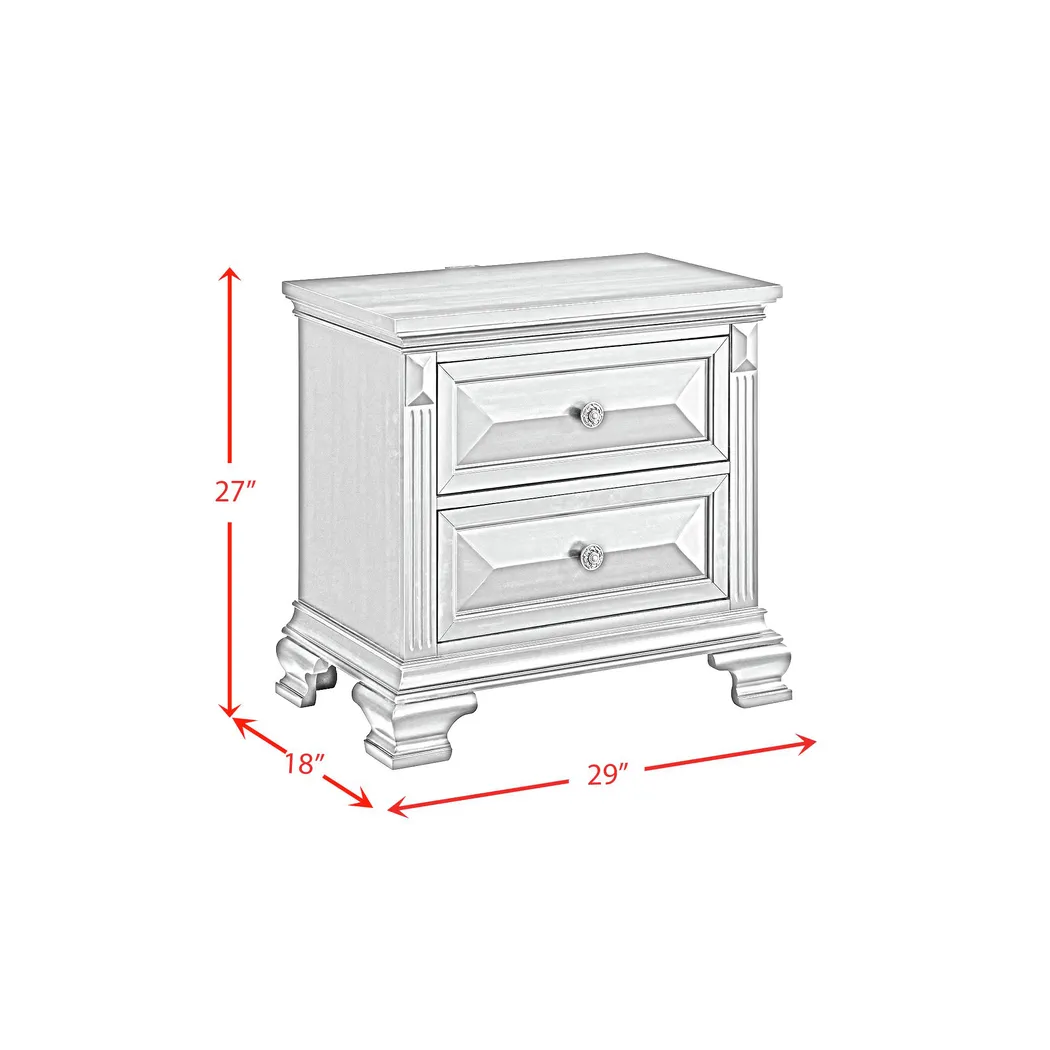 Keghon Black Nightstand - Thumbnail - Image 3