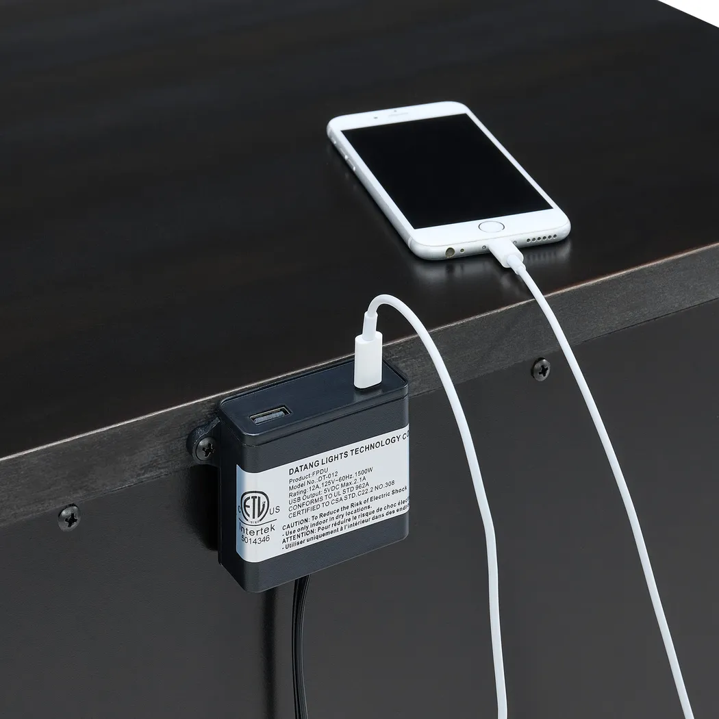 Keghon Black Nightstand - Thumbnail - Image 5