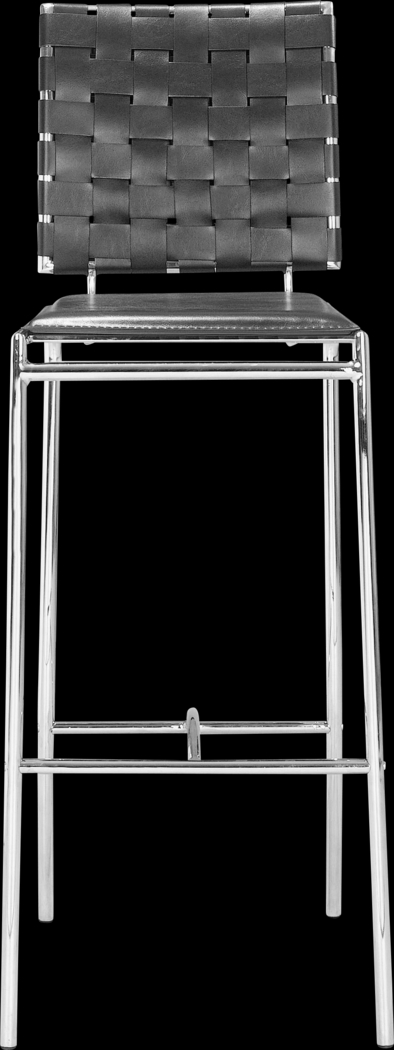 Keiko Black Barstool, Set of 2 - Thumbnail - Image 2