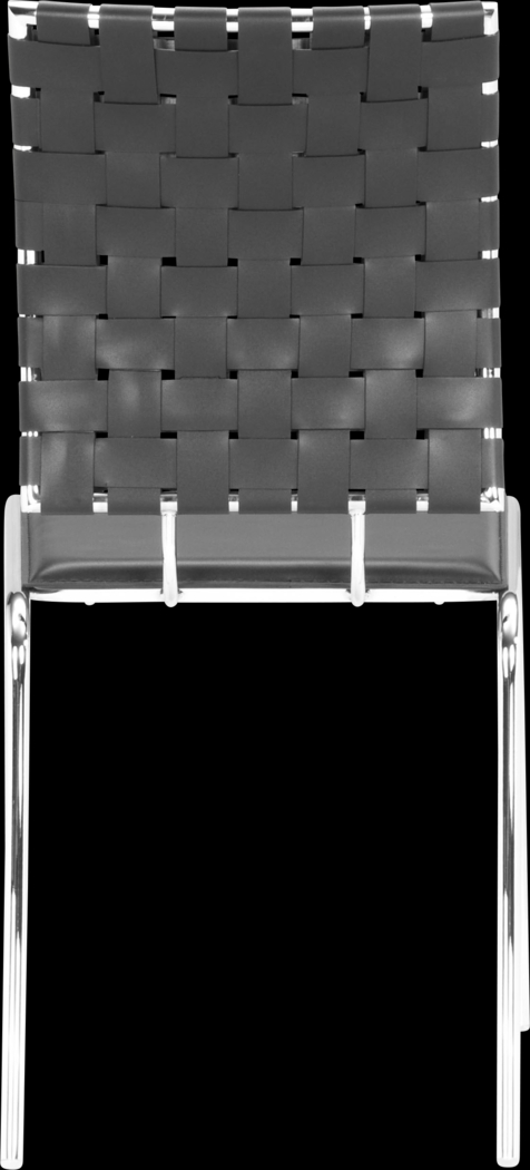 Keiko Black Side Chair, Set of 4 - Thumbnail - Image 4