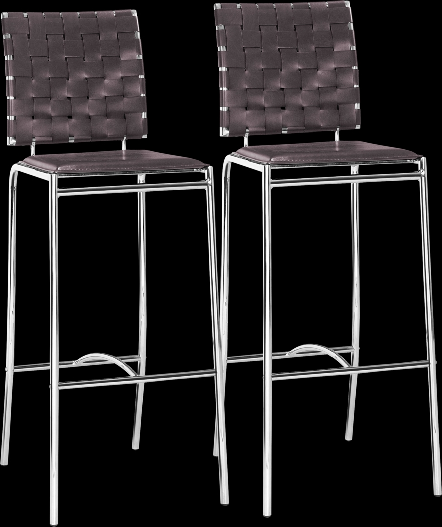 Keiko Espresso Barstool, Set of 2 - Thumbnail - Image 1