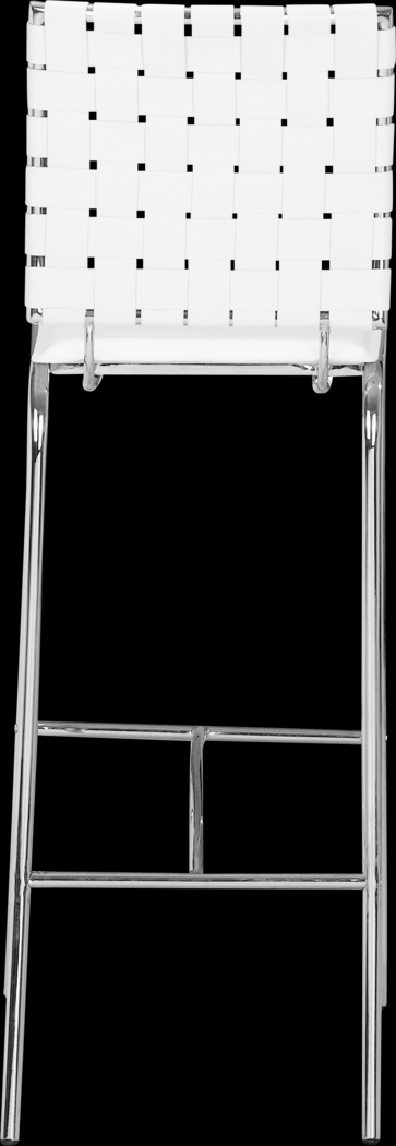 Keiko White Barstool, Set of 2 - Thumbnail - Image 4