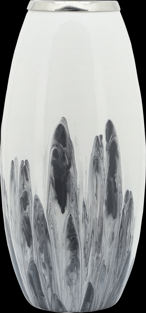 Keiland White 18in. Vase - Thumbnail - Image 1