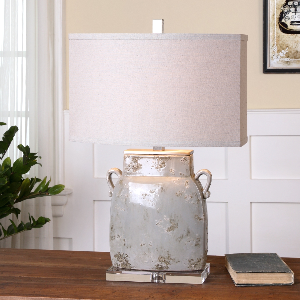 Keith Shores Gray Lamp - Thumbnail - Image 2