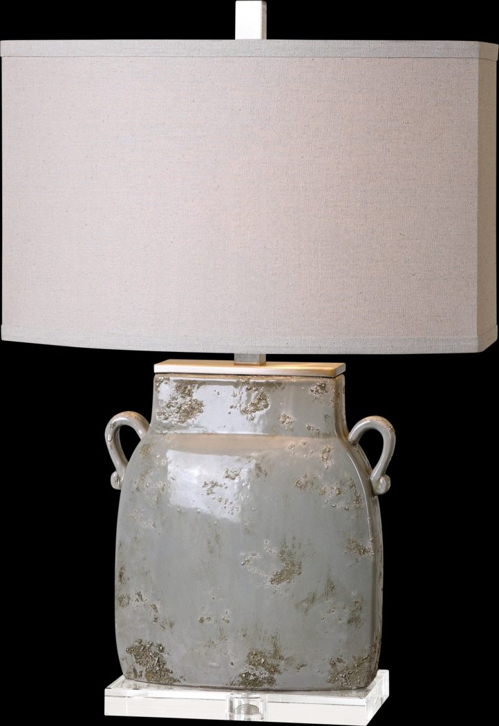 Keith Shores Gray Lamp - Thumbnail - Image 1