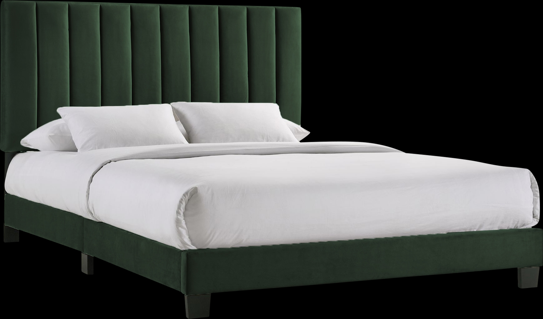 Kekoa Emerald 3 Pc Queen Platform Bed - Thumbnail - Image 2