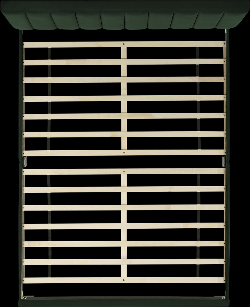 Kekoa Emerald 3 Pc Queen Platform Bed - Thumbnail - Image 5