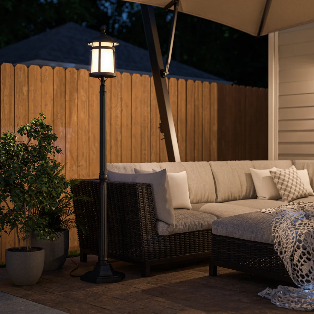 Kela Hills Black Floor Lamp - Thumbnail - Image 8