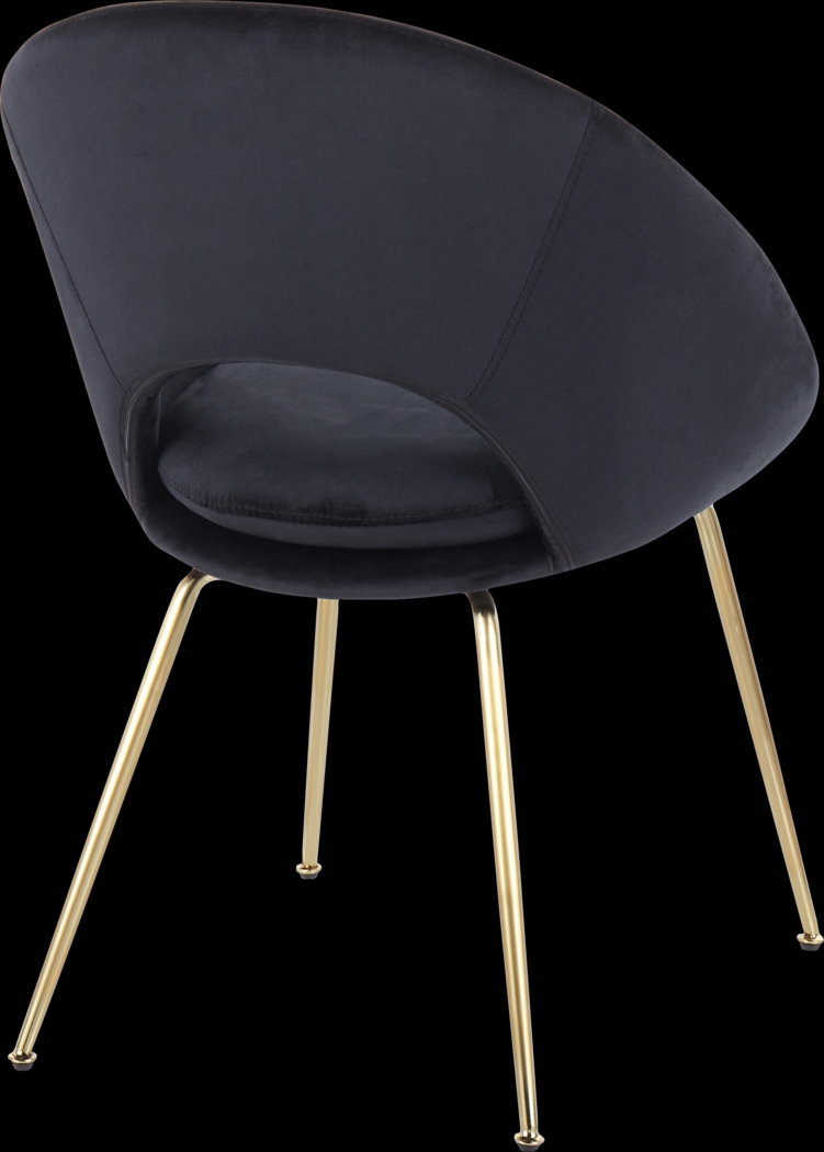 Kelann Black Side Chair, Set of 2 - Thumbnail - Image 4