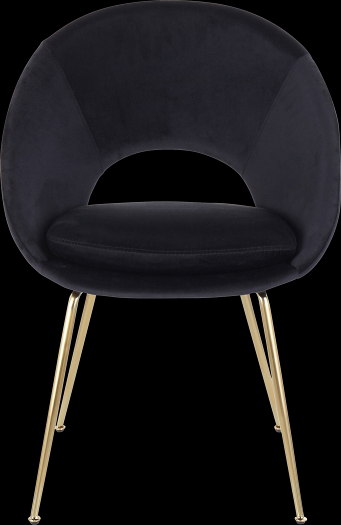 Kelann Black Side Chair, Set of 2 - Thumbnail - Image 6