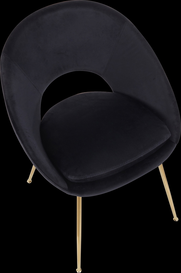 Kelann Black Side Chair, Set of 2 - Thumbnail - Image 7