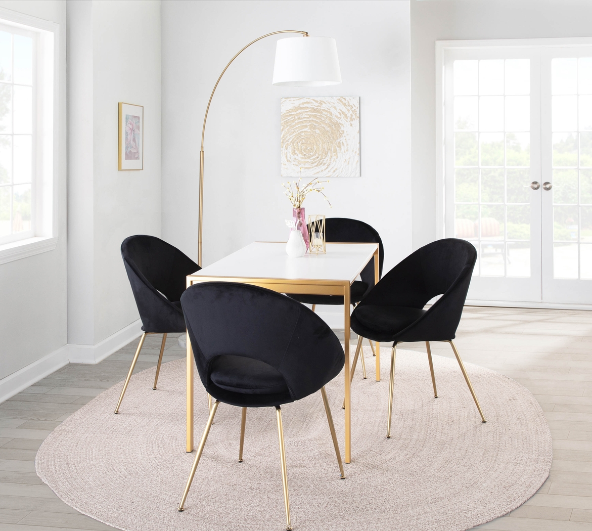 Kelann Black Side Chair, Set of 2 - Thumbnail - Image 9