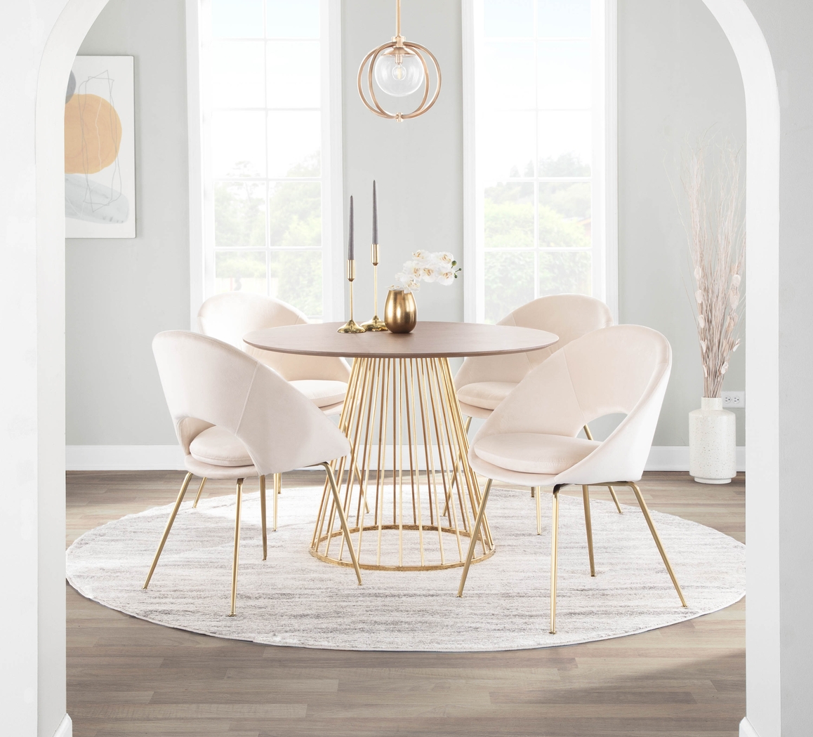 Kelann Cream Side Chair, Set of 2 - Thumbnail - Image 9