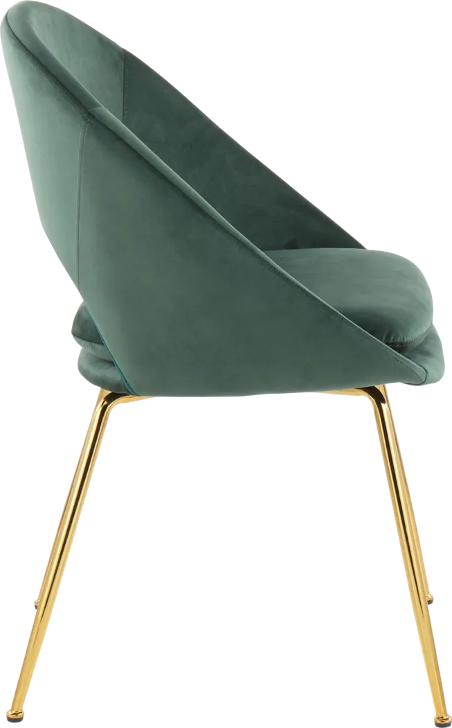 Kelann Green Dining Chair, Set of 2 - Thumbnail - Image 3