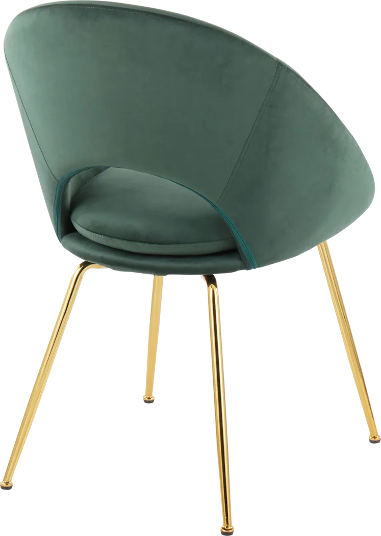 Kelann Green Dining Chair, Set of 2 - Thumbnail - Image 4