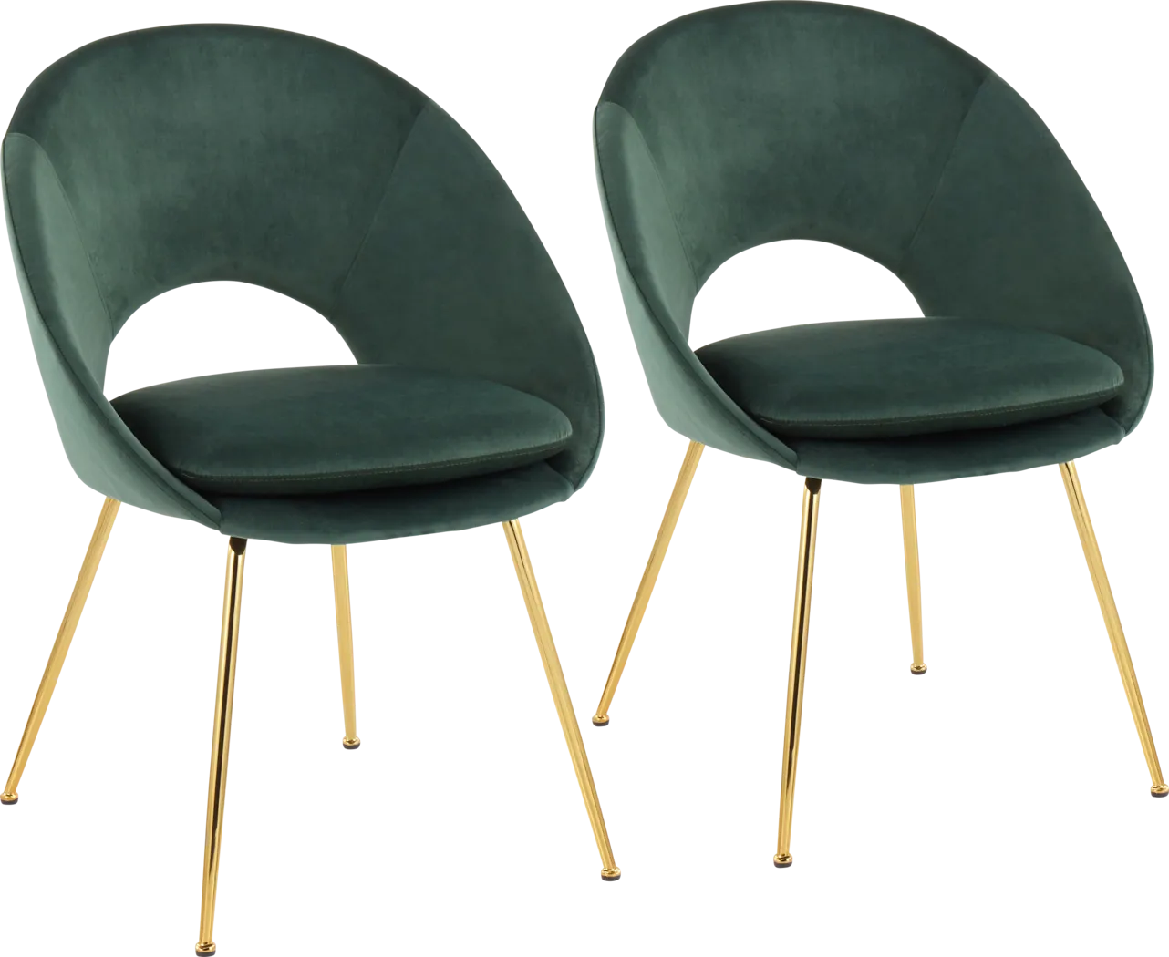 Kelann Green Dining Chair, Set of 2 - Thumbnail - Image 1
