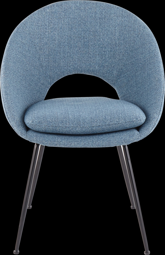 Kelann II Blue Dining Chair, Set of 2 - Thumbnail - Image 6