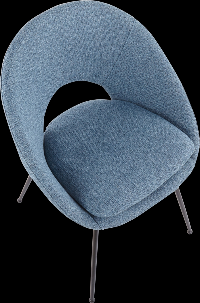 Kelann II Blue Dining Chair, Set of 2 - Thumbnail - Image 7