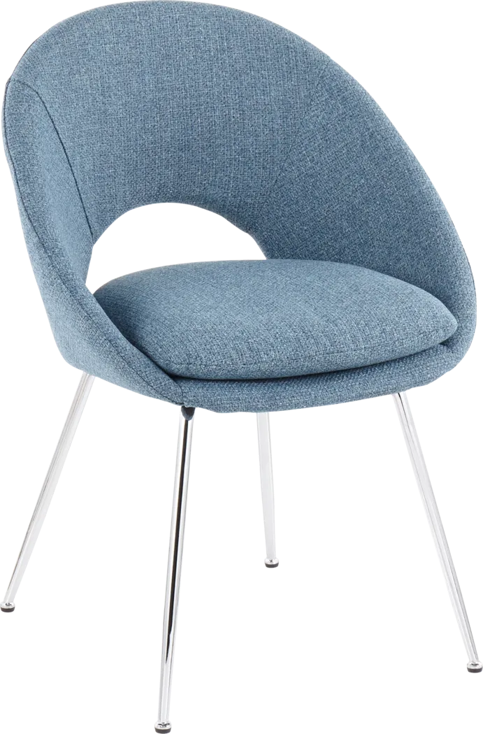 Kelann III Blue Dining Chair, Set of 2 - Thumbnail - Image 2