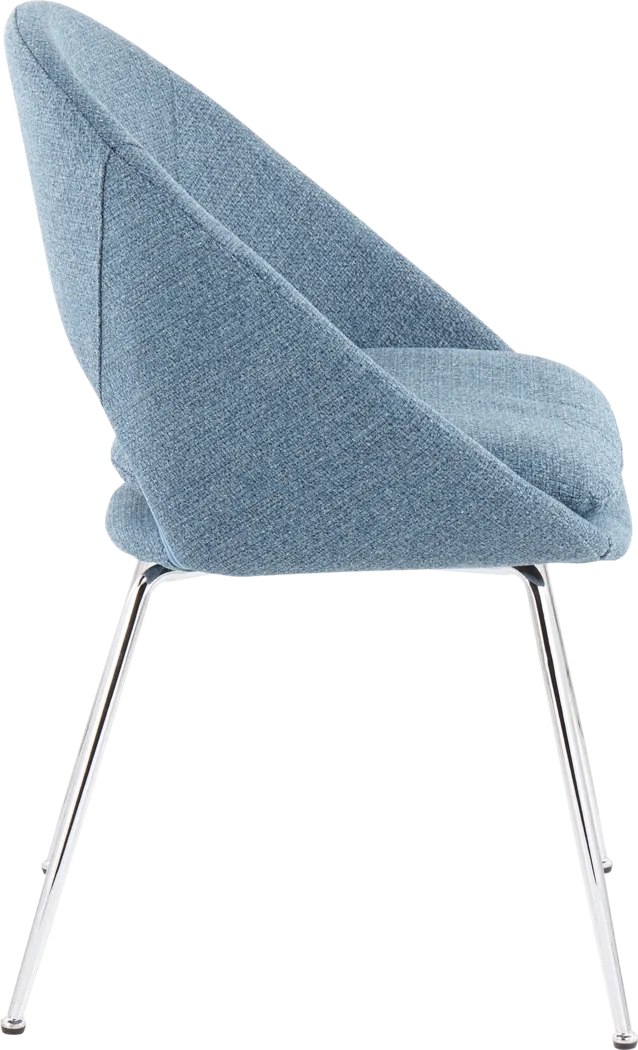 Kelann III Blue Dining Chair, Set of 2 - Thumbnail - Image 3